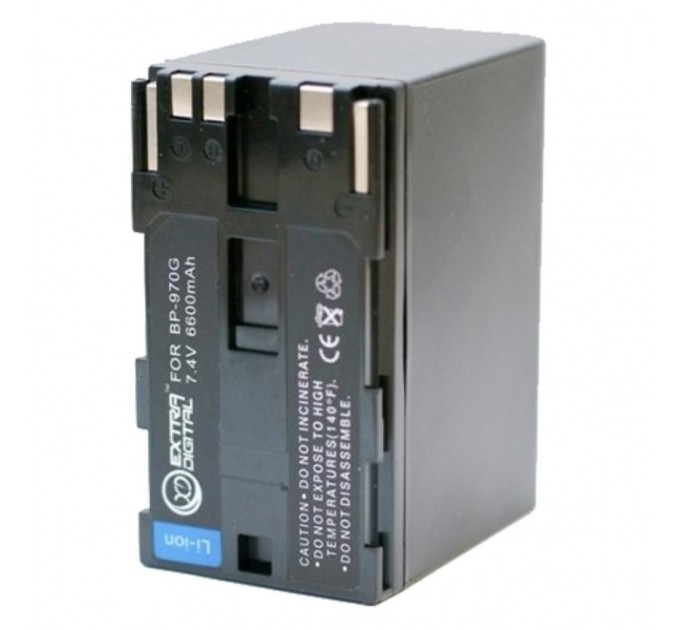Extradigital Акумулятор до фото/відео Extradigital Canon BP-970 (DV00DV1355)
