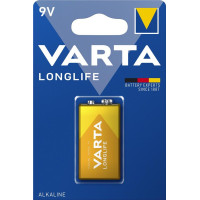 Батарейка Varta Longlife 9V 6LR61 (04122101411)