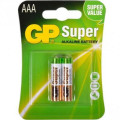 Gp Батарейка Gp AAA LR3 Super Alcaline * 2 (24A-U2 / 4891199000041)