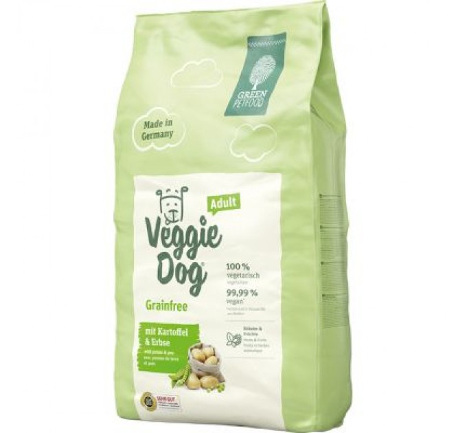 Green Petfood Сухий корм для собак Green Petfood VeggieDog Grainfree 10 кг (4032254748045)