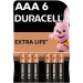 Duracell Батарейка Duracell AAA лужні 6 шт. в упаковці (5000394107472 / 81483511)