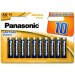 Panasonic Батарейка Panasonic LR06 Alkaline Power * 10 (LR6REB/10BW)