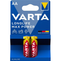 Батарейка Varta AA Longlife Max Power лужна * 2 (04706101412)