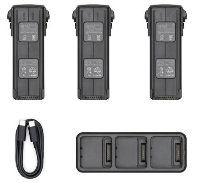 DJI Акумулятор для дрона DJI Mavic 3 Enterprise Battery Kit (P05)+3-батареї та зарядний пристрій (CP.EN.00000421.01)