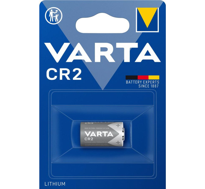 Varta Батарейка Varta CR2 Lithium Photo (06206301401)