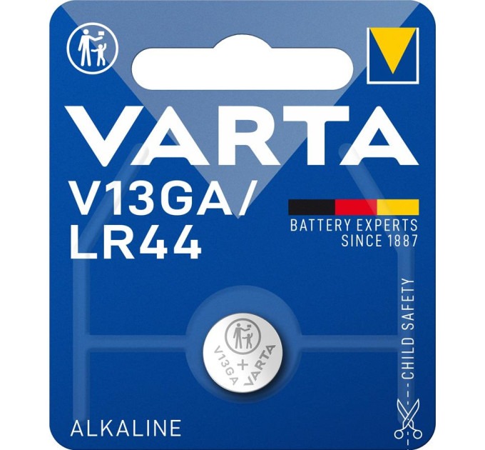 Varta Батарейка Varta V 13 GA (LR44, AG13, LR1154) (04276101401)
