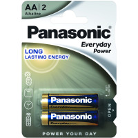 Батарейка Panasonic AA LR06 Everyday Power * 2 (LR6REE/2BR)