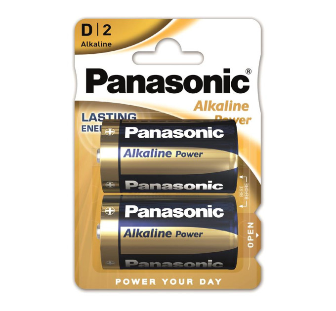 Panasonic Батарейка Panasonic D LR20 Alkaline Power * 2 (LR20REB/2BP)