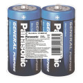 Panasonic Батарейка Panasonic C (R14) GENERAL PURPOSE TRAY ZINK-CARBON * 2 (R14BER/2P)