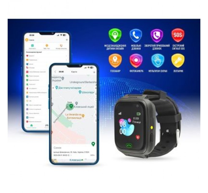 GARMIX Смарт-годинник GARMIX PointPRO-100 WIFI BLACK (1002330)