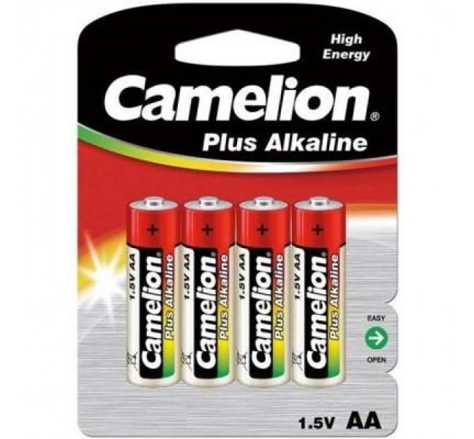 Camelion Батарейка Camelion AA LR6 Plus Alkaline * 4 (LR6-BP4)