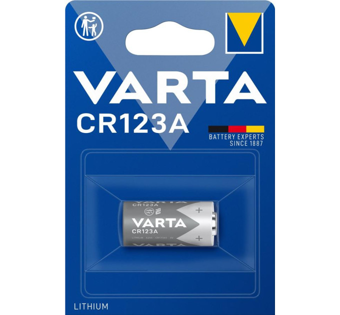 Varta Батарейка Varta VARTA PHOTO CR 123A LITHIUM (06205301401)