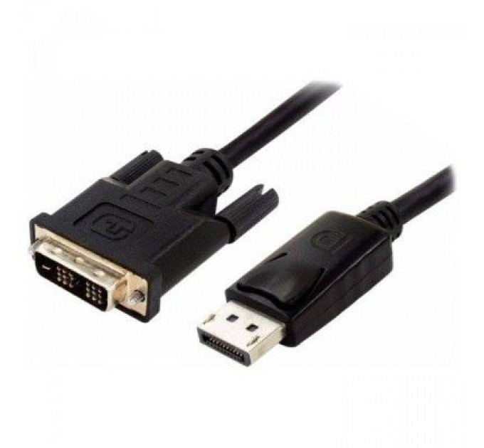 Кабель мультимедійний Display Port to DVI 24+1pin 1.8m (DVI-D) Atcom (9504)