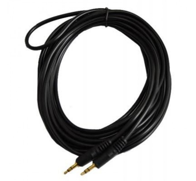 Кабель мультимедійний mini Jack-mini Jack (male-male) 5 м, пакет Atcom (17437)