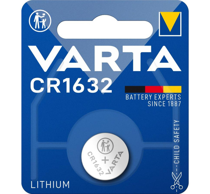 Varta Батарейка Varta VARTA CR 1632 LITHIUM (06632101401)