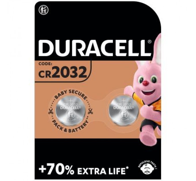 Duracell Батарейка Duracell CR 2032 / DL 2032 * 2 (5007659)