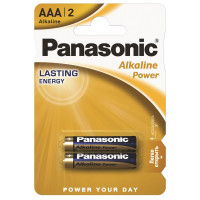 Батарейка Panasonic AAA LR03 Alkaline Power * 2 (LR03REB/2BP)