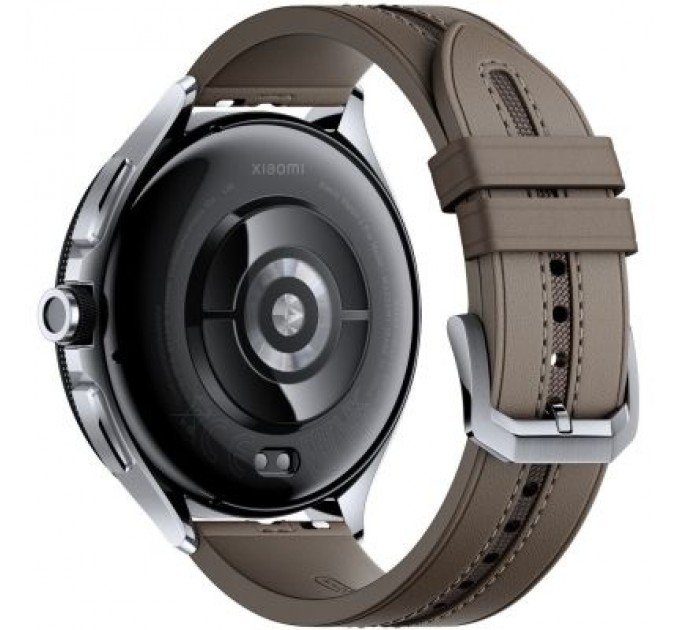 Xiaomi Смарт-годинник Xiaomi Watch 2 Pro Bluetooth Silver Case with Brown Leather Strap (1006733)