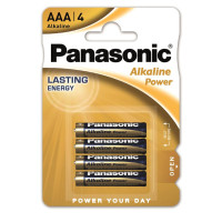 Батарейка Panasonic AAA LR03 Alkaline Power * 4 (LR03REB/4BPR)