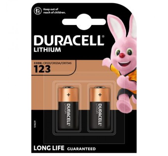 Duracell Батарейка Duracell CR 123 / DL 123 * 2 (5002979)