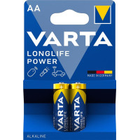 Батарейка Varta AA Longlife Power лужна * 2 (04906121412)