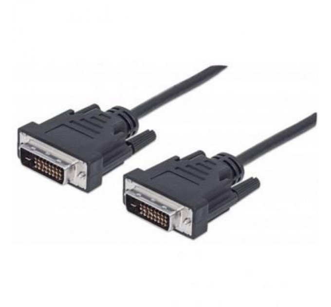 REAL-EL Кабель мультимедійний DVI to DVI 24+1pin, 1.8m Pro black REAL-EL (EL123500038)