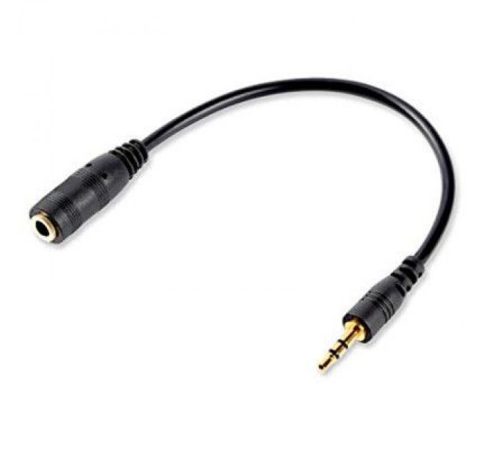 REAL-EL Кабель мультимедійний Jack 3.5mm male/Jack 3.5mm female 1.0m Pro REAL-EL (EL123500041)