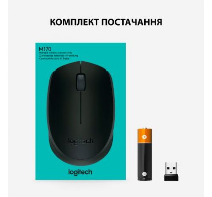 Logitech Мишка Logitech M171 Black (910-004424)