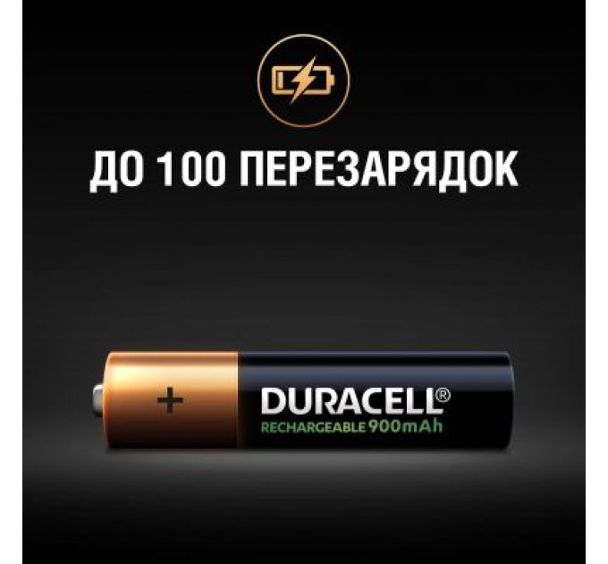 Duracell Акумулятор Duracell AAA HR03 900mAh * 4 (5005015)