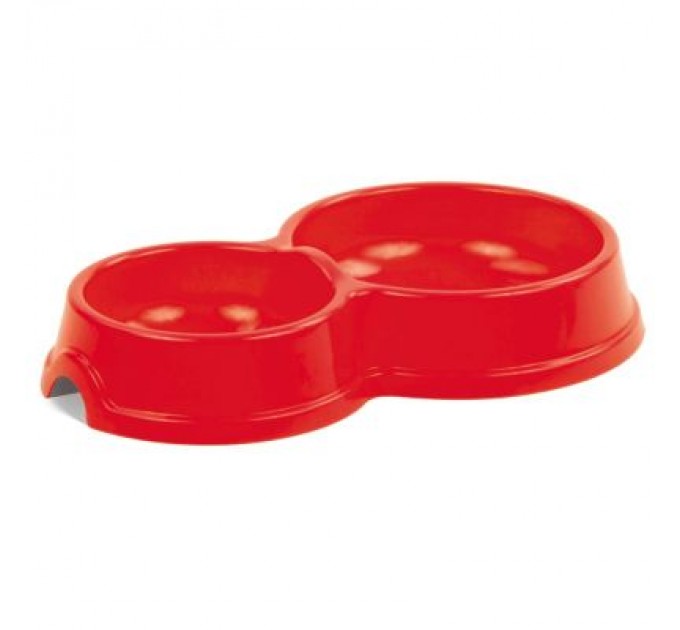 Природа Посуд для котів Природа Миска подвійна «Класик» №1 150/270 мл (4820157404614)