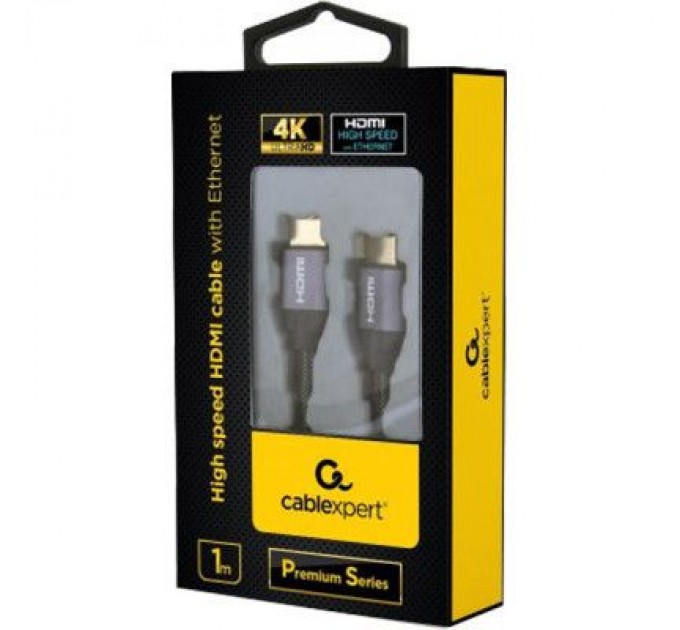 Cablexpert Кабель мультимедійний HDMI to HDMI 1.0m Cablexpert (CCBP-HDMI-1M)