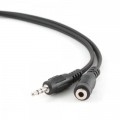 Cablexpert Кабель мультимедійний Jack 3.5mm M to Jack 3.5mm F 2.0m Cablexpert (CCA-423-2M)