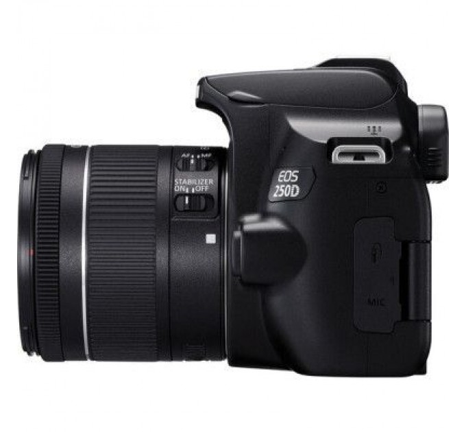 Canon Цифровий фотоапарат Canon EOS 250D kit 18-55 IS STM Black (3454C007)