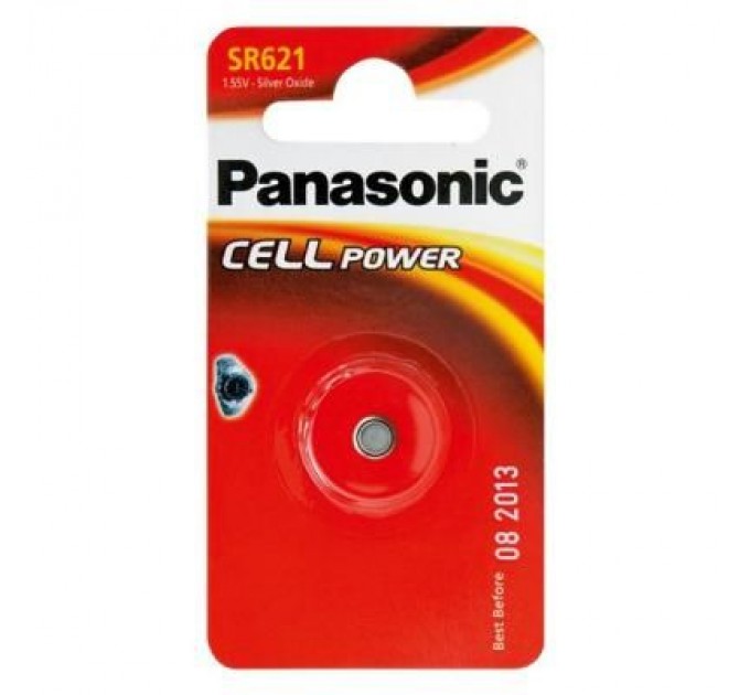 Panasonic Батарейка SR 621 Panasonic (SR-621EL/1B)