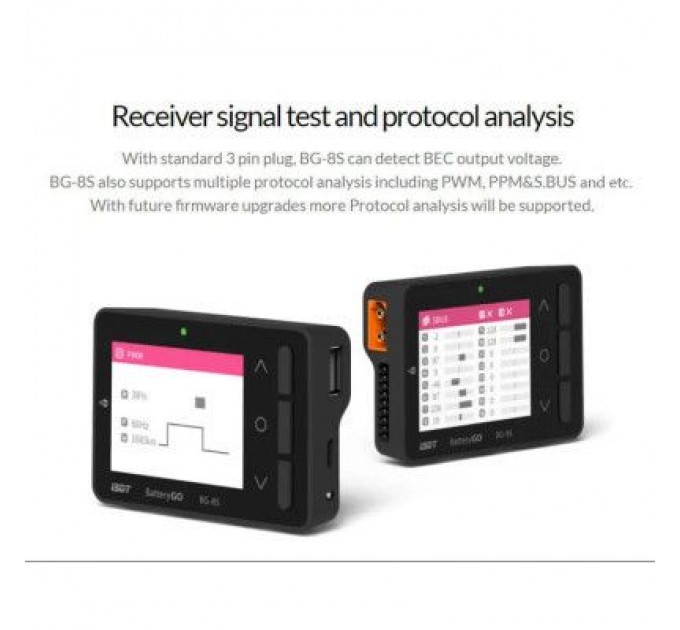 Тестер для акумуляторів iSDT BG-8S Battery Meter (HP0015.0013)