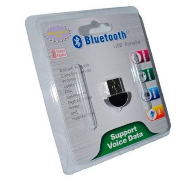 Bluetooth-адаптер Atcom USB BlueTooth VER 5.0 +EDR (CSR R851O) (8891)