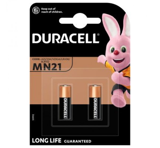 Duracell Батарейка Duracell MN21 / A23 12V * 2 (5007812)