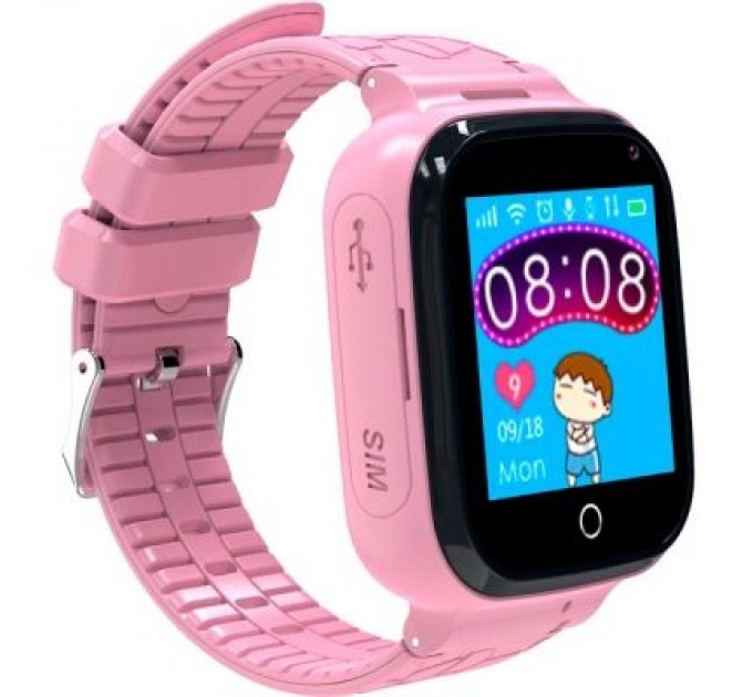 Смарт-годинник Gelius Pro GP-PK007 (Ocean) Pink Kids smart watch with GPS tracker (Pro GP-PK007 (Ocean) Pink)