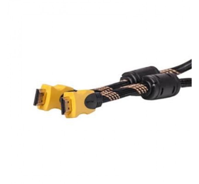 PowerPlant Кабель мультимедійний HDMI to HDMI 5.0m PowerPlant (KD00AS1197)