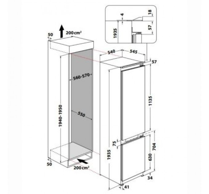 Indesit Холодильник Indesit INC20T321EU