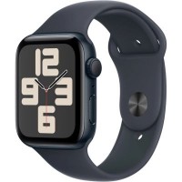 Смарт-годинник Apple Watch SE 2024 GPS 44mm Midnight Aluminium Case with Midnight Sport Band - S/M (MXEJ3QH/A)