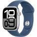 Apple Смарт-годинник Apple Watch Series 10 GPS 42mm Silver Aluminium Case with Denim Sport Band - M/L (MWWC3QH/A)