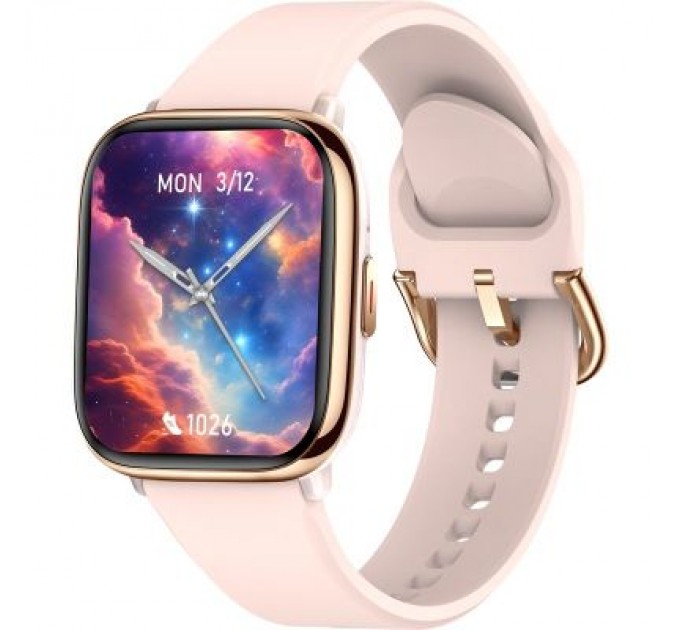 Gelius Смарт-годинник Gelius Pro GP-SW014 (Amazwatch GTi) Gold Rose