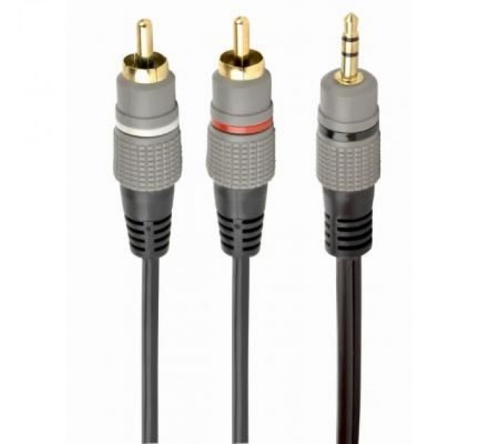 Cablexpert Кабель мультимедійний 3.5 Jack to 2RCA 1.5m Cablexpert (CCA-352-1.5M)