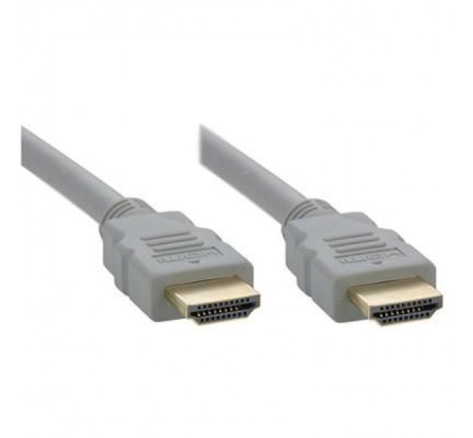 Кабель мультимедійний HDMI to HDMI 1.0m v.2.0 grey REAL-EL (EL123500045)