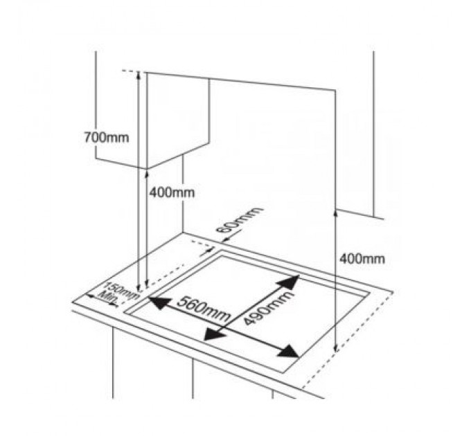 Samsung Варочна поверхня Samsung NA64H3010AS/WT