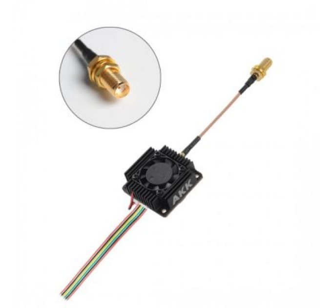 AKK Відеопередавач (VTX) AKK Ultra Long Range All Channels 3W 5.8GHz 96CH Low Band (TX3000AC96)