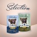 Club 4 Paws Вологий корм для собак Club 4 Paws Selection Плюс Шматочки з лососем та макрелью в соусі 85 г (4820215368056)