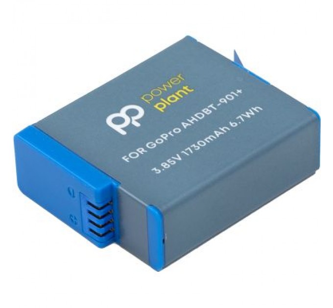 PowerPlant Акумулятор до фото/відео PowerPlant GoPro AHDBT-901 1730mAh (CB970452)