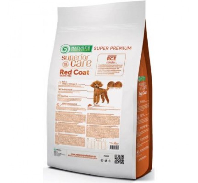Сухий корм для собак Nature's Protection Superior Care Red Coat Grain Free Junior Mini Breeds 1.5 кг (NPSC47228)